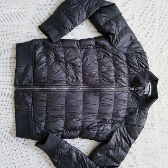 Athleta Jackets & Coats Athleta Women Goose Down Black Winter Puffy